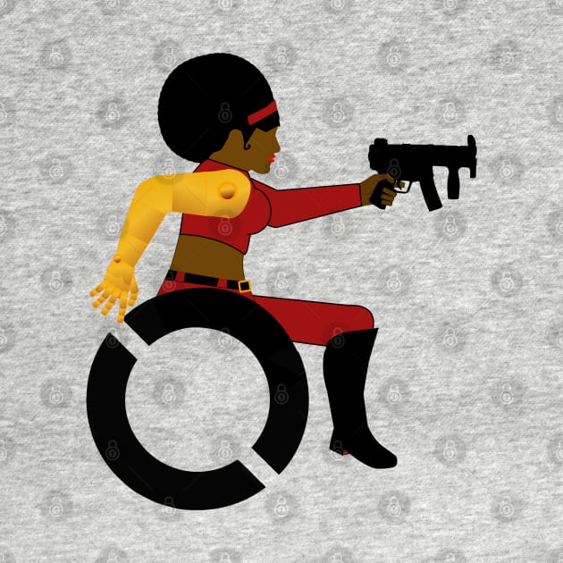 Rolling Misty Knight by RollingMort91